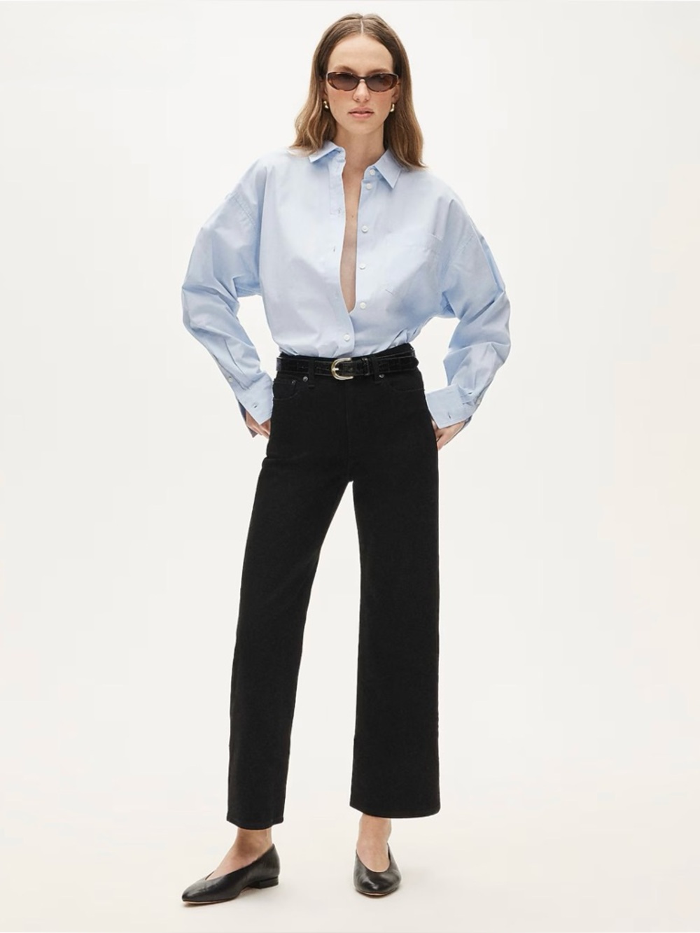 NWT J. Crew Petite Slim-wide Jean Black Rinse